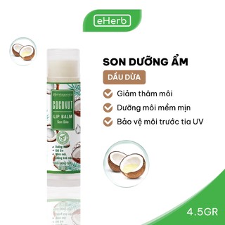 Son Dưỡng Môi Dừa Dưỡng Ẩm, Giảm Thâm Môi MILAGANICS 4.5g (Cây)