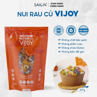 Nui gạo rau củ ngũ sắc vijoy túi 227g
