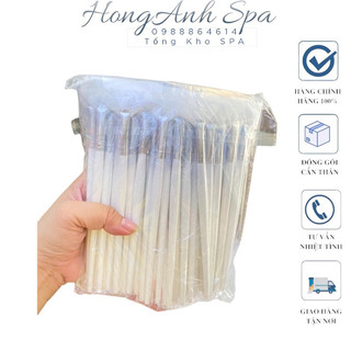 Cọ peel da cán ngắn dài silicon, chổi quét đắp mặt nạ trang điểm