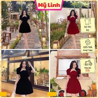 Đầm bigsize đi tiệc siêu xinh che bụng