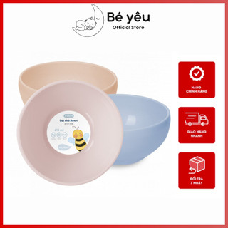 Bát nhựa, chén nhựa cao cấp nhiều màu Amori 850ml (thương hiệu Inochi)