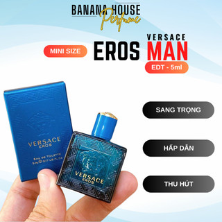 Nước hoa nam mini size nam tính mạnh mẽ eros edt 5ml