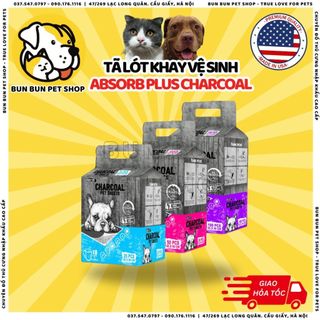 Tã lót khay vệ sinh Absorb Plus Charcoal