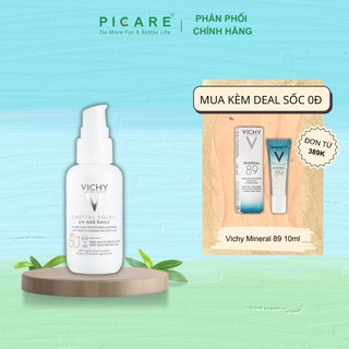 Kem chống nắng bảo vệ da ngăn ngừa thâm nám Vichy Capital Soleil UV Age Daily Anti Photo-Ageing Water Fluide SPF50 40ml