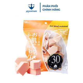 Set 30 miếng mút trang điểm Nhật Bản Kai