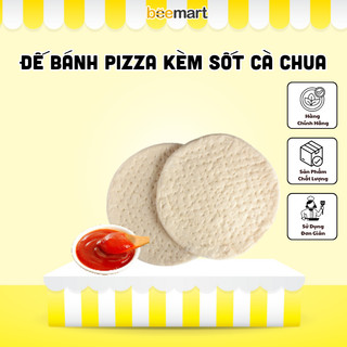 Đế bánh Pizza cặp đế 2 chiếc - kèm sốt cà chua