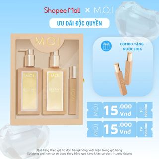 Combo hộp quà Sữa tắm 250ml và Dưỡng thể 250ml hương nước hoa M.O.I Limited Edition Destiny