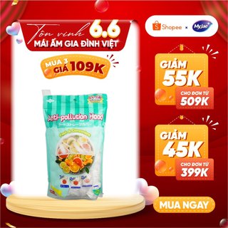 Màng bọc thực phẩm PE tái sử dụng dạng bo chun MyJae, màng bọc bảo quản thức ăn (100 Cái/Gói)