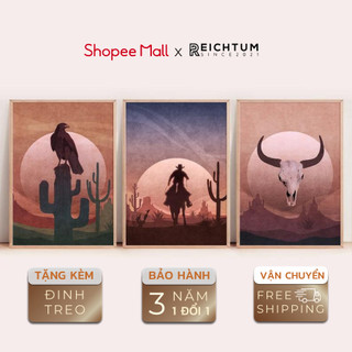 Decor phòng ngủ SET3 của REICHTUM - Tranh treo tường/ Nhà/ Tráng gương/ Chất vải bền bỉ