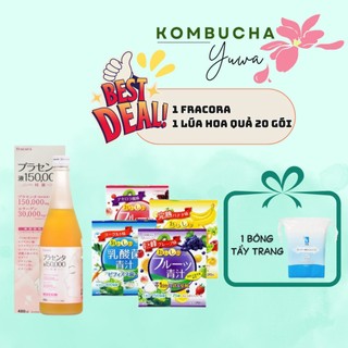 Fracora placenta 150.000mg / nước uống placenta x collagen trẻ hóa da