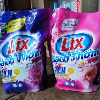 Túi nước giặt lix sạch thơm 2.6kg