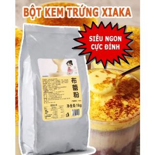 Bột Kem Trứng Xiaka Vàng 1kg