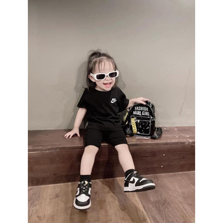 [HM aut] quần legging đùi đen tách set