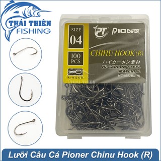 Lưỡi câu cá Pioneer Chinu Hook (R)