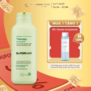Dầu Gội Giảm Dầu Nhờn Cho Da Đầu Nhạy Cảm Dr.FORHAIR Phyto Therapy Shampoo 500ml