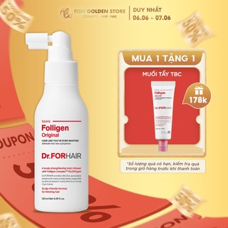 Tinh chất xịt dưỡng tóc kích thích mọc tóc giảm rụng tóc Dr.FORHAIR Folligen Tonic Original 120ml