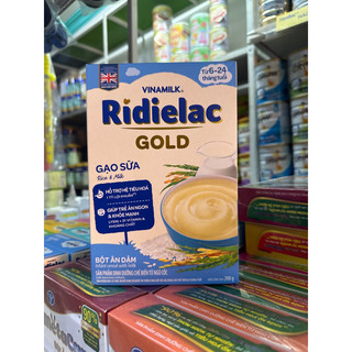 BỘT ĂN DẶM RIDIELAC GOLD GẠO SỮA DINH DƯỠNG - HG200G
