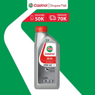 Dầu nhớt xe số Castrol ACTIV 4T 20W-40 1L