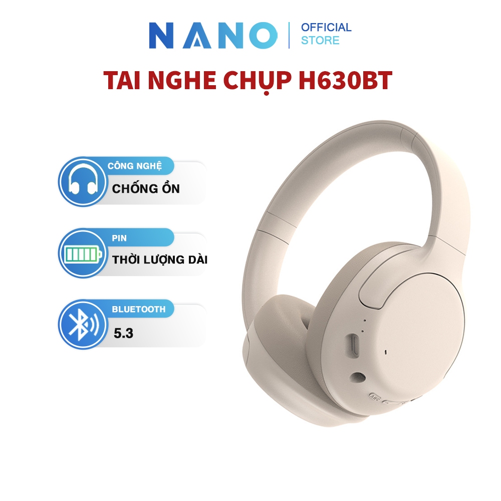 Tai Nghe Chụp H630BT GAGAY Tai Nghe Bluetooth 5.3 Thế Hệ Mới Chống Ồn, Tuổi Thọ Pin Dài Âm Thanh Chấ