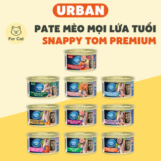 Thức Ăn Ướt Pate Cho Mèo Cao Cấp Snappy Tom Premium 85g
