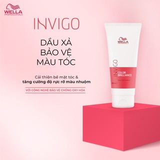 Dầu Xả Wella Invigo Bảo Vệ Tóc Nhuộm, Color Brilliance Vibrant Color Conditioner 200-1000ml