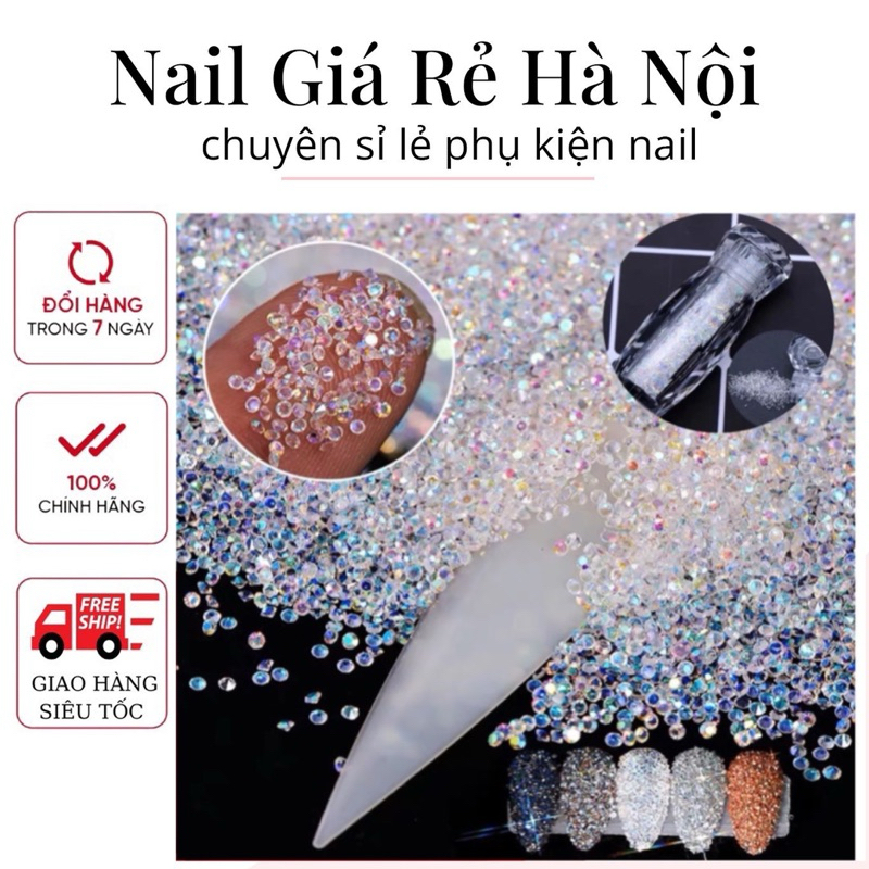 Đá rắc nail,rắc móng siêu sáng trang trí móng nail