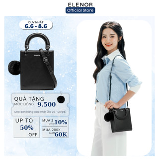Túi xách tay, đeo chéo dáng hộp Da PU cao cấp siêu bền đẹp ELENOR Collin bag TC102