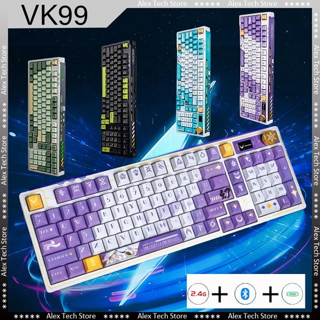 Bàn Phím Cơ Fullsize WIBU Valkyrie VK99 tích hợp núm và màn hình | BigBuy360 - bigbuy360.vn