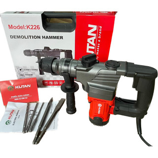 Máy đục KUTAN-226 máy khoan đục 2 chức năng tặng kèm phụ kiện