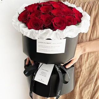 Thanh lý 10 cốt hoa nhựa đen dùng để bó hoa cở lớn