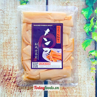 Măng chế biến kiểu Nhật Menma J 120G | Ăn kèm mì ramen, udon