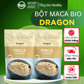 Bột maca nâu hữu cơ - dragon superfoods - 200g