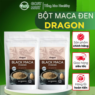 Bột maca đen hữu cơ dragon superfoods 100g