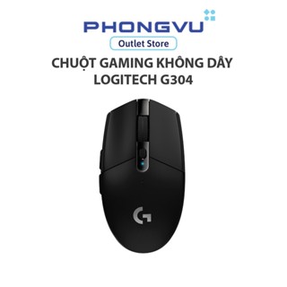  Chuột Gaming Không Dây Logitech G304 - DPI 12000 Nhẹ 6 nút lập trình Onboard Memory Pin 250h - Bảo hành 24 tháng 