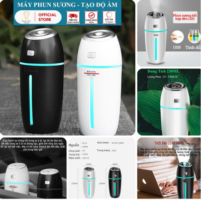 Máy Phun Sương Energy Green Lighting Tạo Độ Ẩm Cho Ô Tô R-8304 - Lan Tỏa Mùi Hương Thơm