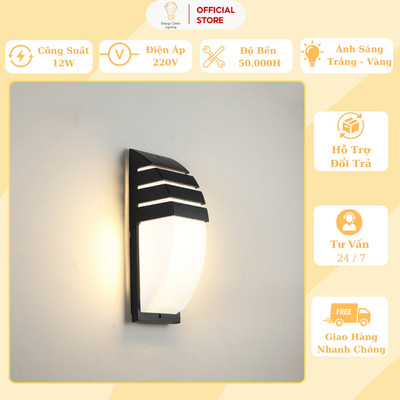 Đèn Hắt Tường Chống Nước Ngoài Trời Energy Green Lighting - DT-342 - Trang Trí Góc Nhà - Ban Công