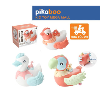 Đồ chơi con vật đẻ trứng Pikaboo, thiết kế mới lạ âm thanh vui nhộn và đèn sáng bắt mắt kích thích tư duy trí tuệ cho bé