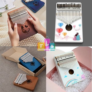 Đàn Kalimba Giá Rẻ KA04 Gỗ Nguyên Khối Full Phụ Kiện