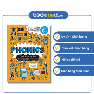 Sách tự học help with homework: age 5+ phonics | bookmedi