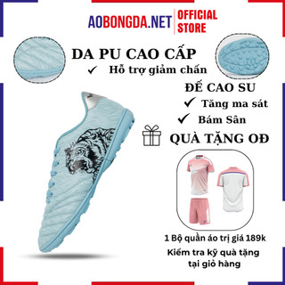 Giày Đá Bóng Nam Wika Tiger X Chính Hãng, Giày Wika  Sân Cỏ Nhân Tạo Khâu Full Đế Bảo Hành 3 Tháng