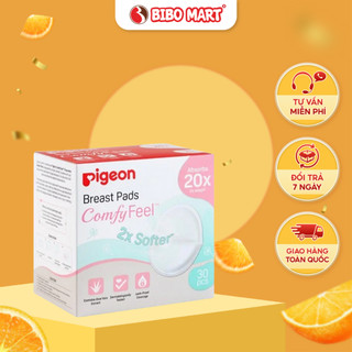 Miếng lót thấm sữa siêu thấm cho mẹ chiết xuất nha đam pigeon cấp ẩm kháng khuẩn - bibo mart