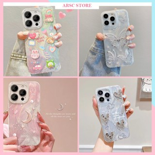 Ốp Lưng Iphone Hoạ Tiết Lông Vũ 7 Màu Lưng Cứng Viền Mềm Cho Iphone 11 12 13 14 15 16 Pro Max Plus