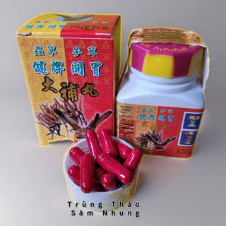 Trùng Thảo Sâm Nhung (Tem hươu phản quang,Hỗ Trợ Tăng Cân 34 viên