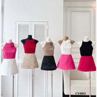 TWINS STORE - CHÂN VÁY TAFTA DÁNG A - CV002
