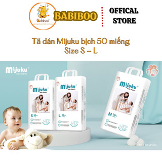 Tã dán mijuku bịch 50 miếng size S M L