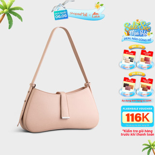 Túi đeo chéo da nữ phối khóa trang trí YUUMY Seasand YN188