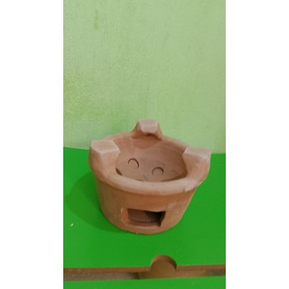 Lò đất nung, lò nướng than, bếp nướng than hoa chịu nhiệt tốt cỡ 19 cm