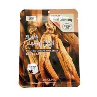 Mặt nạ hồng sâm collagen , mặt nạ sâm 3w clinic