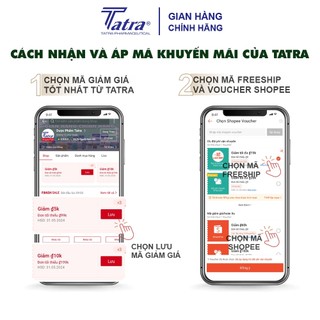 Miếng dán lạnh thảo dược Ecosip Cool - Tatra
