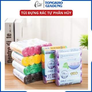 SET 5 cuộn rác tự hủy, túi đựng rác tiện lợi
